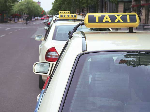 christmas church service taxi